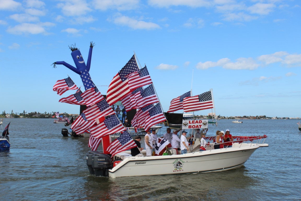 Veterans Boat Parade Madeira Beach, FL 27th Anniversary Boat Parade