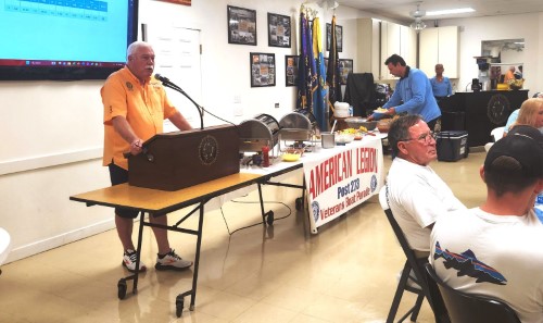 Captains Meeting for Veteran's Boat Parade