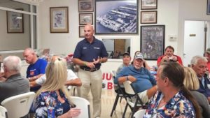 Captains Meeting for Veteran's Boat Parade